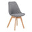 NORDIC Home Dining Chair Creative Solid Wood Chair