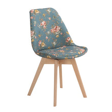 Load image into Gallery viewer, NORDIC Home Dining Chair Creative Solid Wood Chair
