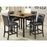 STELLA 5 Piece Counter Height Dining Table Set