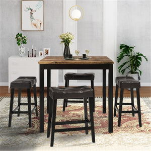 WOODO 5-Piece Counter-Height Dining Set