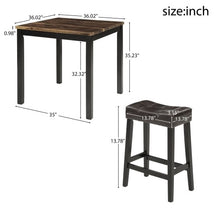 Load image into Gallery viewer, WOODO 5-Piece Counter-Height Dining Set