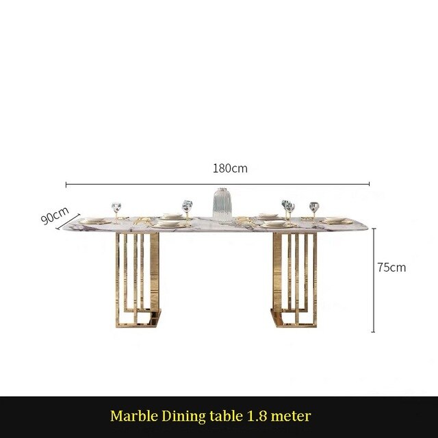 U-BEST Nordic Luxury Style Dining Chair