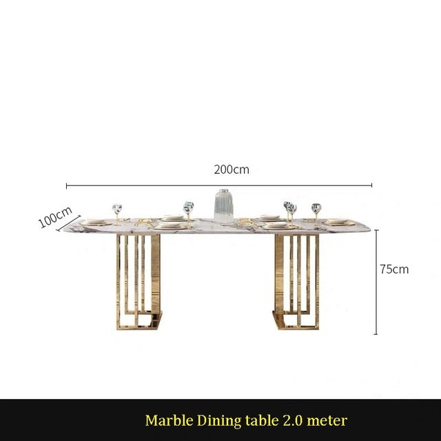 U-BEST Nordic Luxury Style Dining Chair