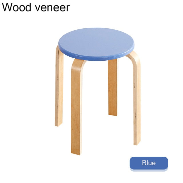 INS Nordic Solid Wood Dining Stool