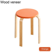 Load image into Gallery viewer, INS Nordic Solid Wood Dining Stool