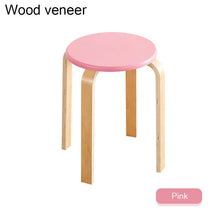 Load image into Gallery viewer, INS Nordic Solid Wood Dining Stool