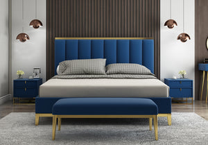 PARIS French Style Bedroom Set Royal Leather Bed