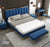 PARIS French Style Bedroom Set Royal Leather Bed