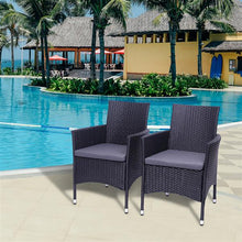 Load image into Gallery viewer, COMFY 2pcs Outdoor Chairs with Cushions