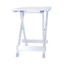 Load image into Gallery viewer, Home Folding Stool 40cm Collapsible Portable Aluminum Alloy Finish