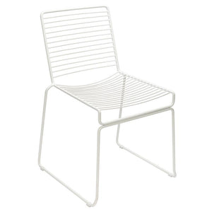 WIRE 2pcs Nordic Fashion Wire Outdoor Dining Chair