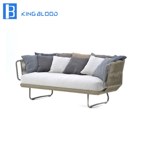 NOVO Handmade Outdoor Woven Rope Sofa for Garden