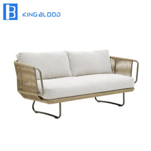 Load image into Gallery viewer, NOVO Handmade Outdoor Woven Rope Sofa for Garden