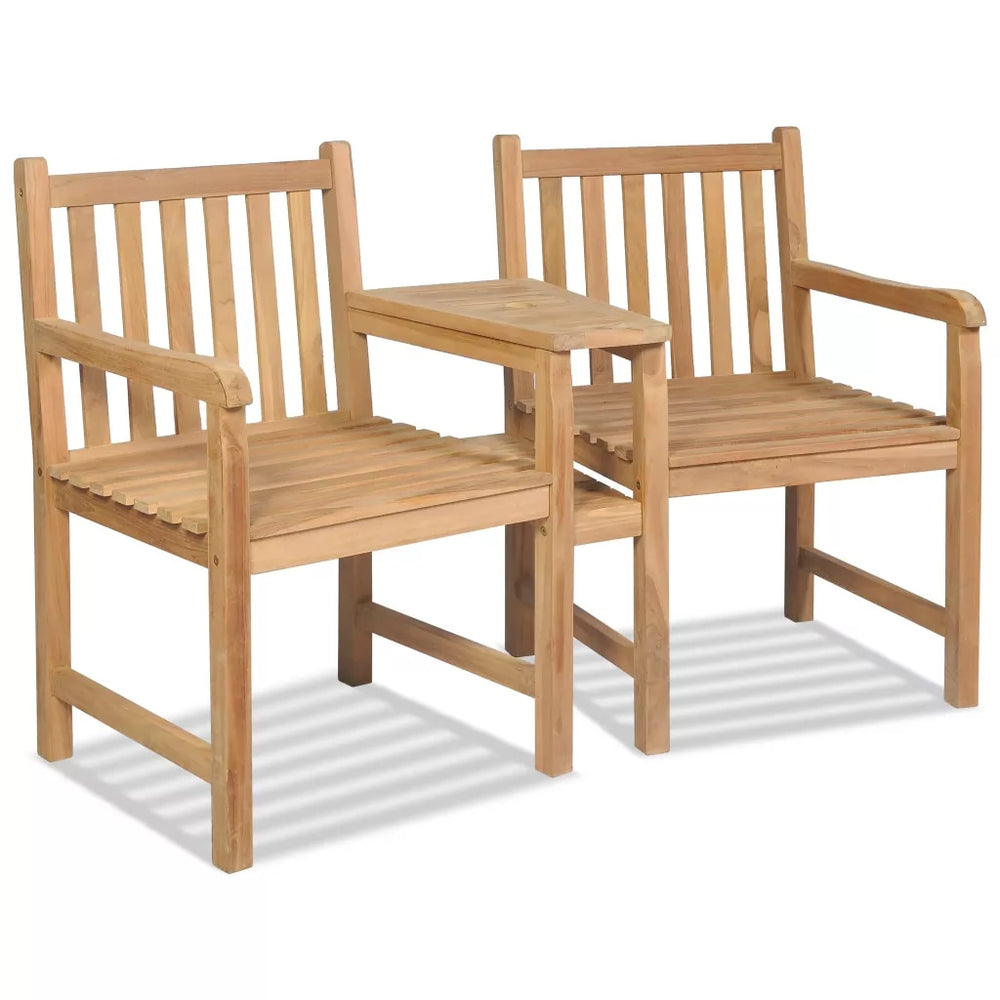 2019 New Arrival: TEAK Outdoor Chairs 2 pcs
