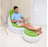 Dual-Use Inflatable Sofa Chair and Foot Stool
