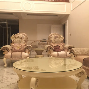 Luxury French Sofa Set 1+1+2+3