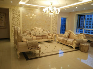 Luxury French Sofa Set 1+1+2+3