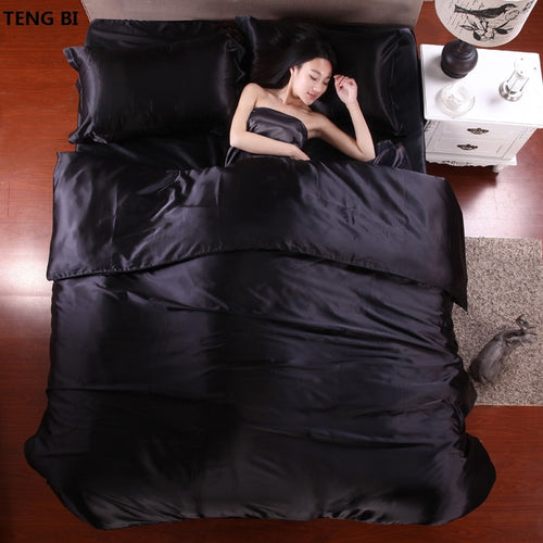 Pure Satin Silk Bedding Sets
