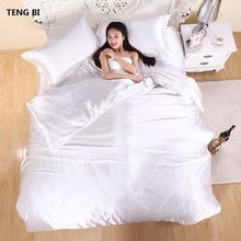 Load image into Gallery viewer, Pure Satin Silk Bedding Sets
