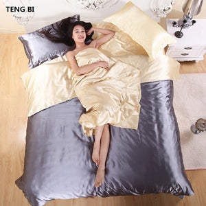 Pure Satin Silk Bedding Sets