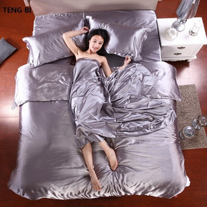 Pure Satin Silk Bedding Sets