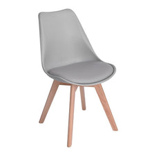 Load image into Gallery viewer, EGGREE Set of 4 Dinings Chair with Solid Wood Beech Legs