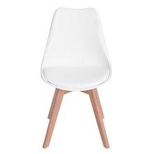 Load image into Gallery viewer, EGGREE Set of 4 Dinings Chair with Solid Wood Beech Legs