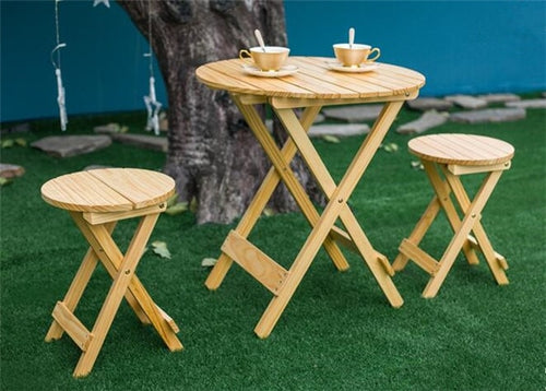 SIMM Wooden Garden Set