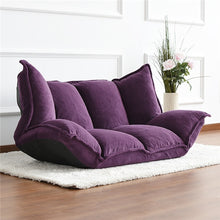 Load image into Gallery viewer, Floor Furniture Reclining Japanese Futon Sofa Bed