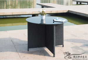 OVELO Outdoor Furniture Garden Table & Chairs Set