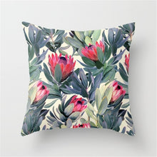 Load image into Gallery viewer, TROPICAL Plant Cushion Case Cotton