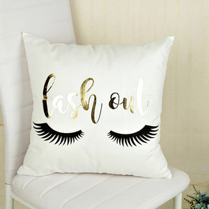 Love Style Gold Stamp Cushion Covers 45cm*45cm