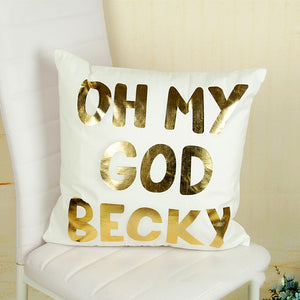 Love Style Gold Stamp Cushion Covers 45cm*45cm
