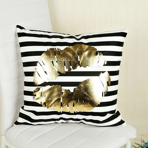 Love Style Gold Stamp Cushion Covers 45cm*45cm