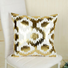 Load image into Gallery viewer, Love Style Gold Stamp Cushion Covers 45cm*45cm