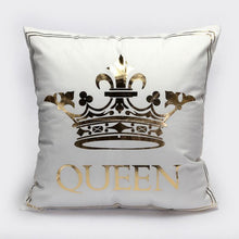 Load image into Gallery viewer, Love Style Gold Stamp Cushion Covers 45cm*45cm