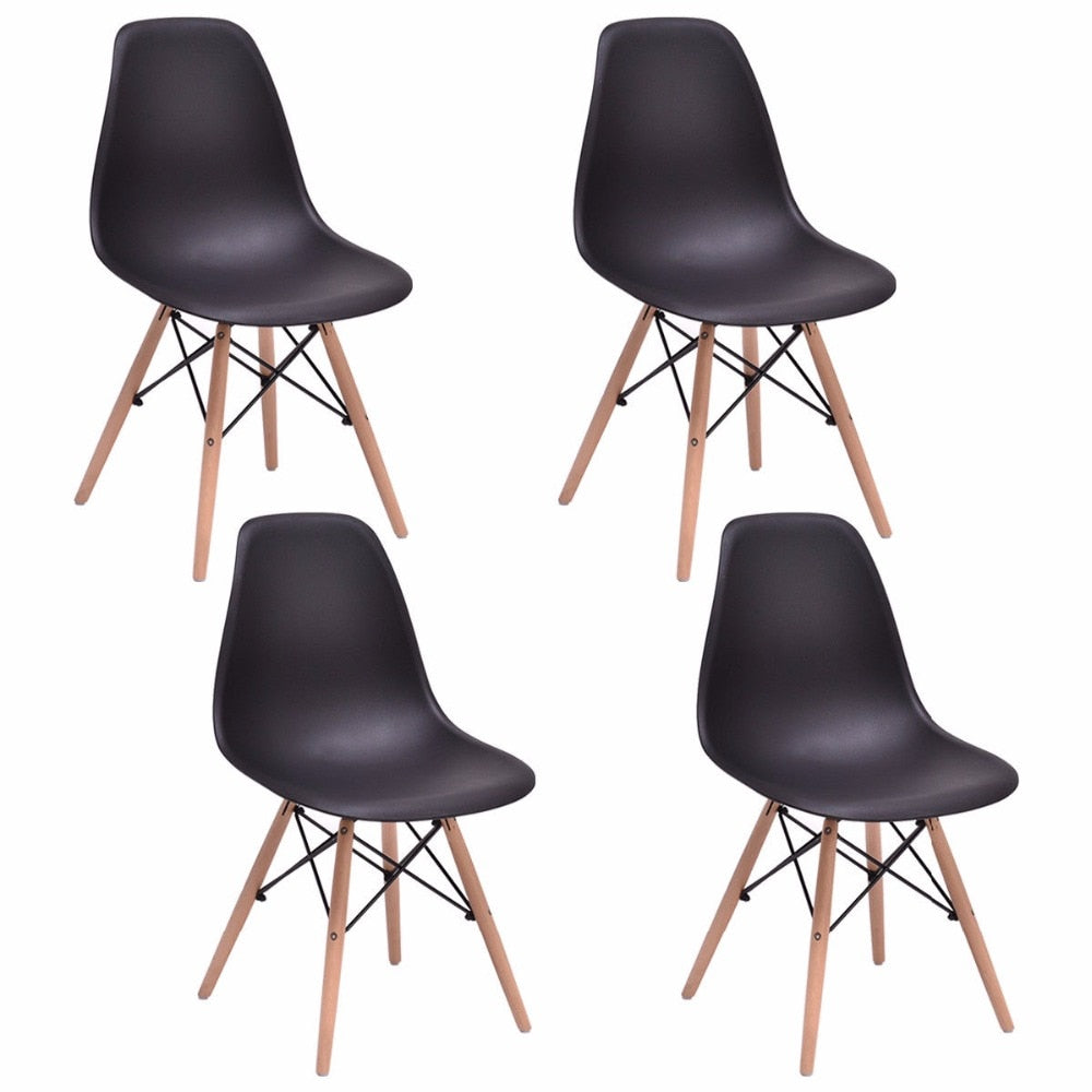 Giantex 4PCS Mid Century Modern Dining Chairs