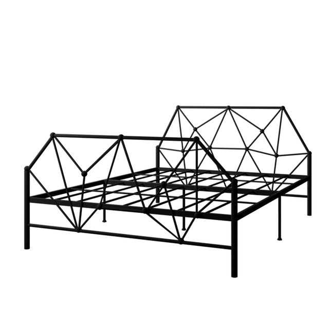 Contracted Iron Art Bed Frame