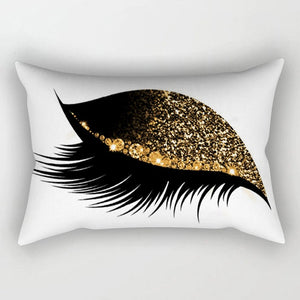 Eyelash Polyester Pillow Cases
