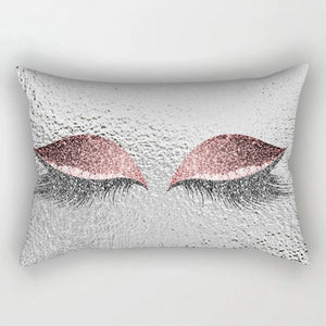 Eyelash Polyester Pillow Cases