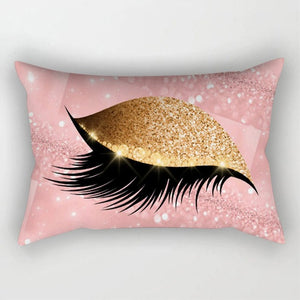 Eyelash Polyester Pillow Cases