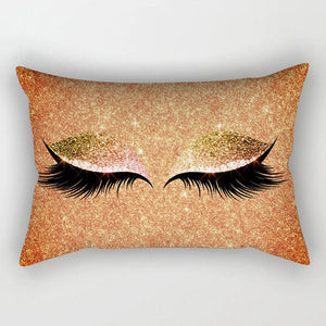 Eyelash Polyester Pillow Cases