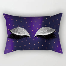 Load image into Gallery viewer, Eyelash Polyester Pillow Cases