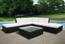 Load image into Gallery viewer, Panana 6PCS Rattan Outdoor Garden Corner Sofa Set