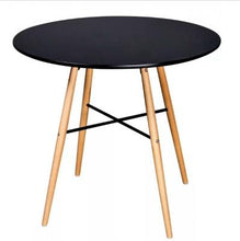 Load image into Gallery viewer, VidaXL High Quality Dining Table MDF Round Matte White/Black