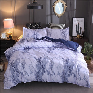 Marble Pattern Bedding Set Quilt Cover