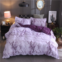 Load image into Gallery viewer, Marble Pattern Bedding Set Quilt Cover
