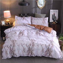 Load image into Gallery viewer, Marble Pattern Bedding Set Quilt Cover