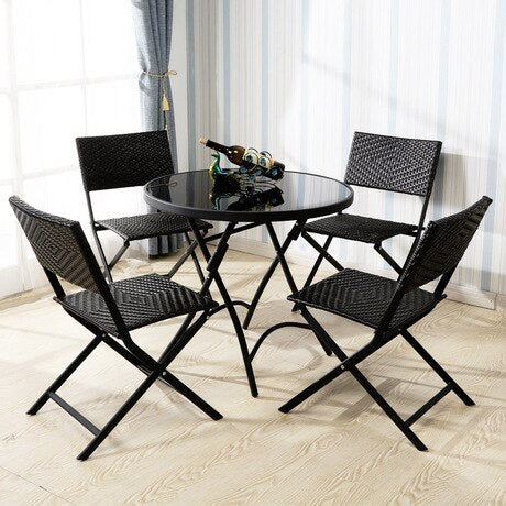 MUEBLES 5PCS Garden Set Outdoor Furniture