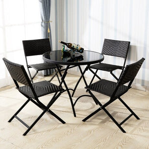 MUEBLES 5PCS Garden Set Outdoor Furniture